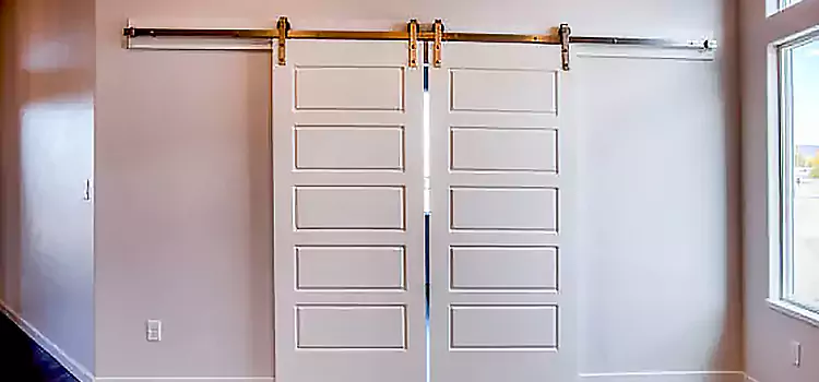 Glass Barn Door with Installation Hardware Kit Los Banos