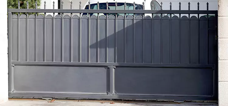 Metal Driveway Gate Installation Los Banos